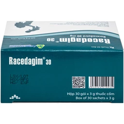 Thuốc cốm Racedagim 30MG Agimexpharm điều trị tiêu chảy cấp ở trẻ em (30 gói x 3g)