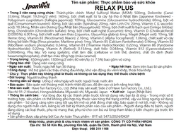 Viên uống Relax Plus Jpanwell hỗ trợ giảm đau khớp, khó vận động do viêm khớp (60 viên)