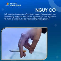 Viêm loét miệng nguy cơ