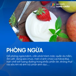 Phòng ngừa viêm âm đạo bằng cách tránh mặc đồ ẩm, dùng sữa chua, men vi sinh, hạn chế đường và vệ sinh đúng cách