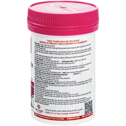Viên uống hỗ trợ sức khỏe đường tiết niệu High Strength Cranberry Swisse (30 viên)