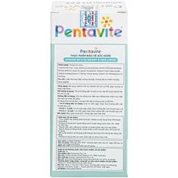 Siro hỗ trợ xương và răng chắc khoẻ Pentavite Vitamin D3 & K2 Infant & Kid liquid 30ml