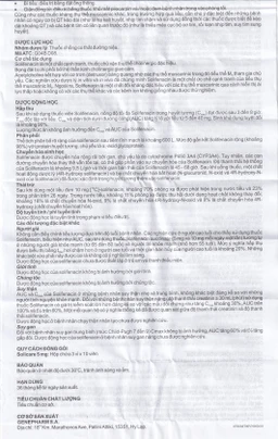 Thuốc Solicare 5mg Genepharm điều trị tiểu không kiểm soát do bàng quang kích thích (3 vỉ x 10 viên)