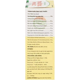 Siro Thuốc ho Trường Phúc điều bổ phế, tiêu đờm, trừ ho (Hộp 100ml)