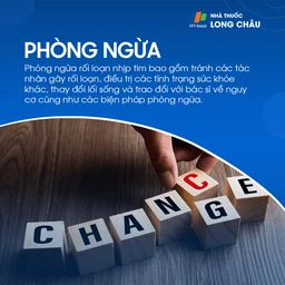 Phương pháp phòng ngừa rối loạn nhịp tim bao gồm duy trì lối sống lành mạnh