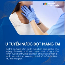 U tuyến nước bọt mang tai 1