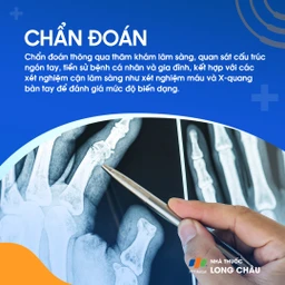 Chẩn đoán qua khám lâm sàng, X-quang và xét nghiệm máu