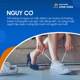 Người mang giày cao gót, vận động viên, người tập nặng, người cao tuổi dễ bị đau chân