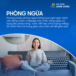 Phòng ngừa đau chân: Nghỉ ngơi hợp lý, massage chân mỗi ngày, mang giày phù hợp giúp phòng ngừa đau chân hiệu quả