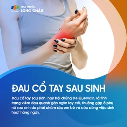 Đau cổ tay sau sinh 1