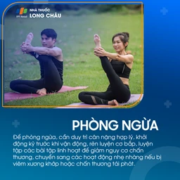 Giữ cân nặng hợp lý, khởi động trước khi vận động, tập luyện đúng cách là cách tốt nhất để phòng tránh đau đầu gối và chấn thương tái phát