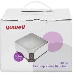 Máy xông khí dung nén khí Yuwell 403M hỗ trợ điều trị bệnh lý về đường hô hấp
