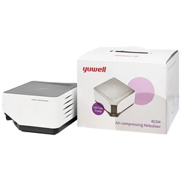 Máy xông khí dung nén khí Yuwell 403M hỗ trợ điều trị bệnh lý về đường hô hấp