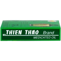 Dầu gió xanh Thiên Thảo Trường Sơn 12ml giúp giảm cảm cúm, nghẹt mũi, chóng mặt, đau đầu