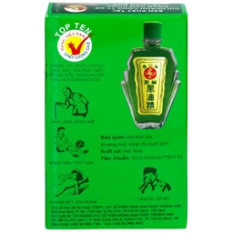 Dầu gió xanh Thiên Thảo Trường Sơn 12ml giúp giảm cảm cúm, nghẹt mũi, chóng mặt, đau đầu