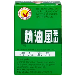 Dầu gió Trường Sơn 6ml giúp giảm cảm cúm, nghẹt mũi, chóng mặt, đau đầu
