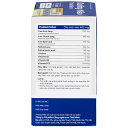 Viên tăng lưu thông máu não Dưỡng Não Thái Minh ((80 viên)