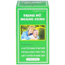 Viên hỗ trợ giảm sự tiến triển của u xơ tử cung Trinh Nữ Hoàng Cung Dolexphar (60 viên)