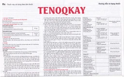 Thuốc Tenoqkay 25mg Phương Đông điều trị bệnh viêm gan siêu vi B mạn tính (3 vỉ x 10 viên)