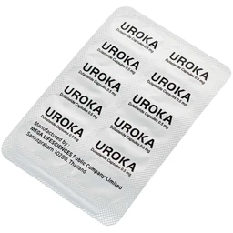Thuốc Uroka 0.5mg Điều trị và ngăn tiến triển bệnh tăng sản lành tính tuyến tiền liệt(3 vỉ x 10 viên)