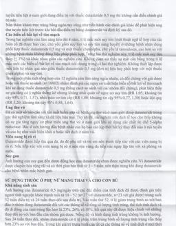 Thuốc Uroka 0.5mg Điều trị và ngăn tiến triển bệnh tăng sản lành tính tuyến tiền liệt(3 vỉ x 10 viên)