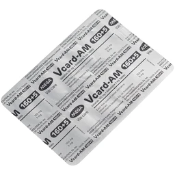 Thuốc Vcard-am 160/5mg Mega Điều trị tăng huyết áp vô căn (4 vỉ x 7 viên)