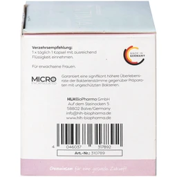 Viên uống bổ sung lợi khuẩn, D-mannose, việt quất cho phụ nữ Lactobact Intima (60 viên)