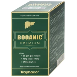 Viên uống hỗ trợ bổ gan, giải độc gan, bảo vệ tế bào gan, tăng cường chức năng gan Boganic Premium Traphaco (60 viên)