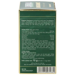 Viên uống hỗ trợ bổ gan, giải độc gan, bảo vệ tế bào gan, tăng cường chức năng gan Boganic Premium Traphaco (60 viên)