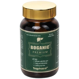 Viên uống hỗ trợ bổ gan, giải độc gan, bảo vệ tế bào gan, tăng cường chức năng gan Boganic Premium Traphaco (60 viên)