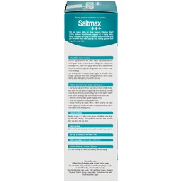 Xịt mũi Saltmax+++ 100ml giúp vệ sinh mũi, làm sạch chất nhầy