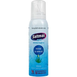 Xịt mũi Saltmax spay 100ml Việt Sinh giúp vệ sinh mũi, giữ ẩm niêm mạc mũi