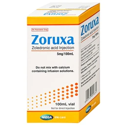 Thuốc tiêm truyền Zoruxa Điều trị loãng xương ở phụ nữ sau mãn kinh và nam giới Hộp 100ml