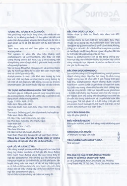 Thuốc cốm Acemuc Kids 200mg Sanofi long đàm, tiêu nhầy, giảm ho (30 gói x 1g)