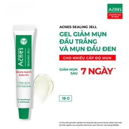 Gel giảm mụn đầu trắng và mụn đầu đen Acnes Sealing Jell Rohto (18g) 2