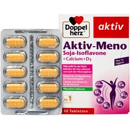 Viên uống hỗ trợ cải thiện nội tiết tố cho phụ nữ tiền mãn kinh Doppelherz Aktiv-Meno (Hộp 30 viên)