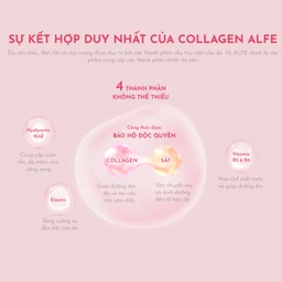 Nước uống bổ sung collagen Alfe Beauty Conc Taisho (10 chai x 50ml) 4