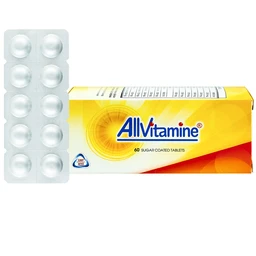 Thuốc Allvitamine bổ sung Vitamin (6 vỉ x 10 viên)