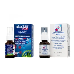 Chai xịt nhiệt miệng, tay chân miệng Aloclair Plus 15ml hỗ trợ điều trị các vết thương trong khoang miệng 2