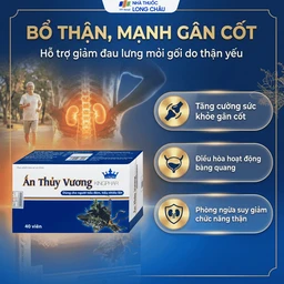 Viên uống giúp bổ thận, giảm tiêu đêm tiểu ngày nhiều lần Ấn Thủy Vương Kingphar (4 vỉ x 10 viên) 2