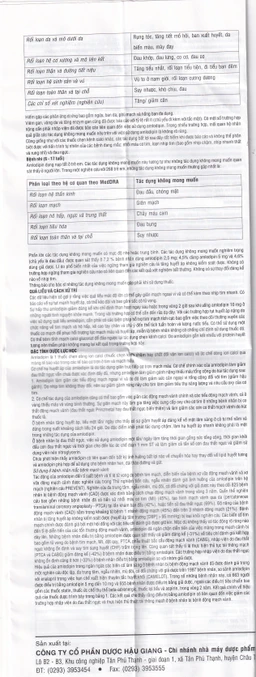 Thuốc Apitim 5 DHG điều trị tăng huyết áp (3 vỉ x 10 viên)