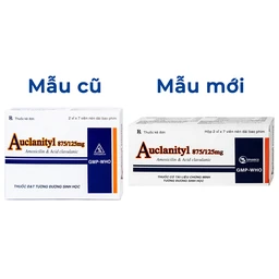 Thuốc  Auclanityl 875/125mg Tipharco điều trị nhiễm khuẩn (2 vỉ x 7 viên)