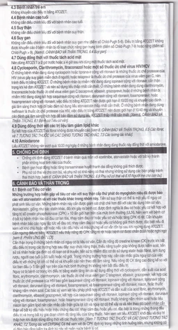 Thuốc Atozet 10mg/10mg MSD điều trị rối loạn mỡ máu, phòng ngừa các bệnh tim mạch (3 vỉ x 10 viên)