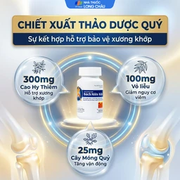 Viên hỗ trợ giảm nguy cơ viêm khớp Bách Niên Kiện Fobic (80 viên) 3