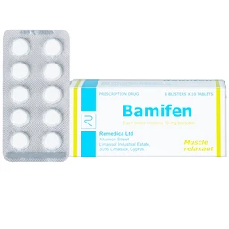 Thuốc Bamifen 10mg Remedica giảm co cứng cơ vân (6 vỉ x 10 viên) 1