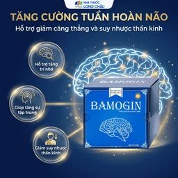Viên uống tăng cường tuần hoàn não, cải thiện trí nhớ Bamogin Thành Công (6 vỉ x 10 viên) 2