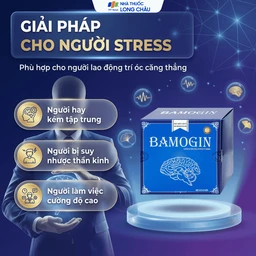 Viên uống tăng cường tuần hoàn não, cải thiện trí nhớ Bamogin Thành Công (6 vỉ x 10 viên) 5