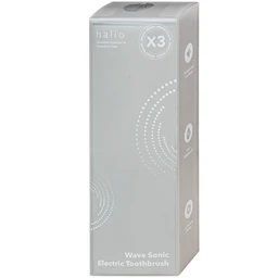 Bàn chải điện công nghệ chuyển động kép halio wave sonic electric toothbrush - silver frost (màu xám) 2
