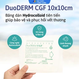 Băng dán vết thương Duoderm CGF 10x10cm (5 miếng) 2
