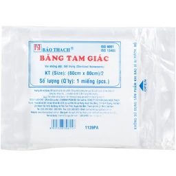 Băng tam giác Bảo Thạch 80x80cm/2 cố định vùng chấn thương 1